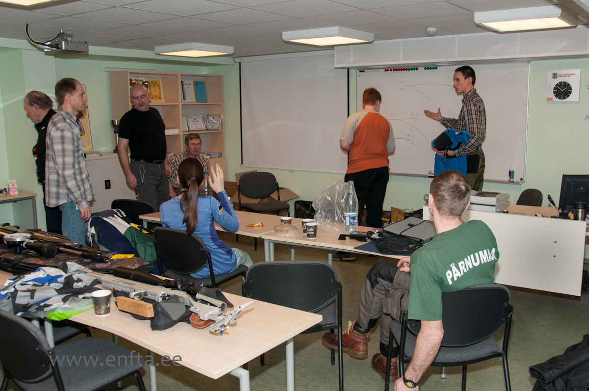 Meanwhile in the other room...discussions going